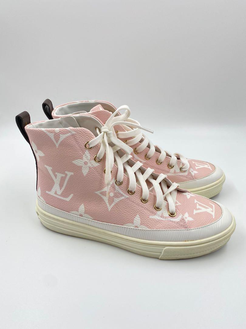 Louis Vuitton LV Monogram Leather Chunky Sneakers - Pink Sneakers, Shoes -  LOU747331