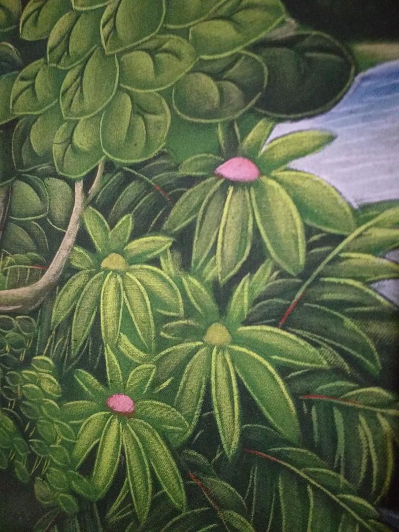 Lukisan Burung 88x68cm Barang Yang Dicari Di Carousell