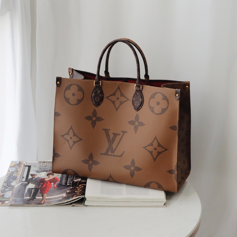 LV Monogram On The Go GM, Luxury, Bags & Wallets on Carousell