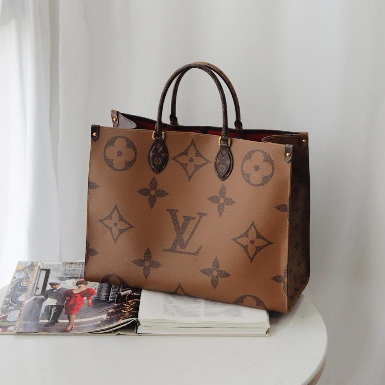 Lv monogram on the go top