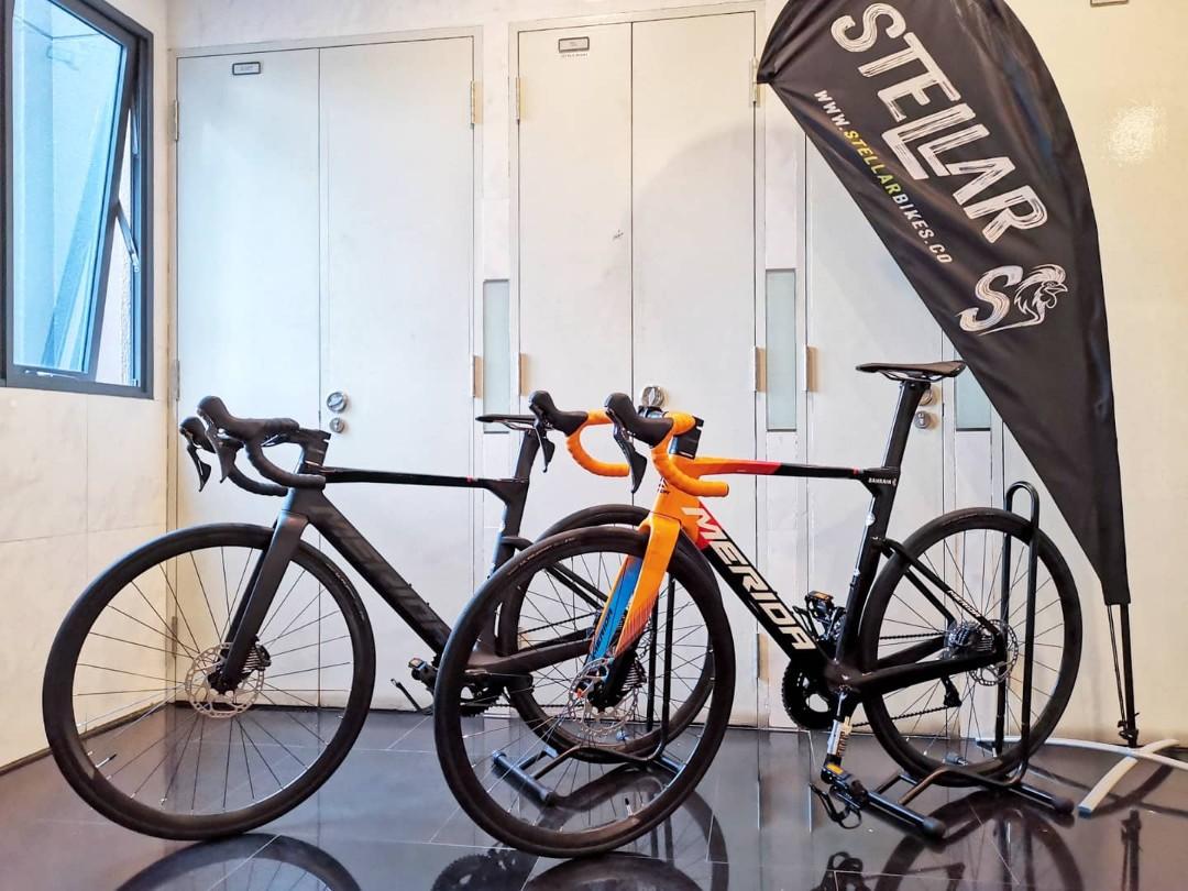 Merida Reacto 5000 (Category: Parts & Accessories) located in Singapore. Submitted by stellar_motoburner (Listing ID 1115640340, Image 2). Description: $4400 black $4500 team Black & Team colour both available. Team colour cost slightly more. Free bottle cage and bike stand (while stock last) Aeroframe with longer top tube. Go 1 or even 2 size down from what Web recommended. We offer - Unlimited tuning. - Buy now pay later installment plan..