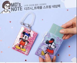 Mickey / Minnie ID holder