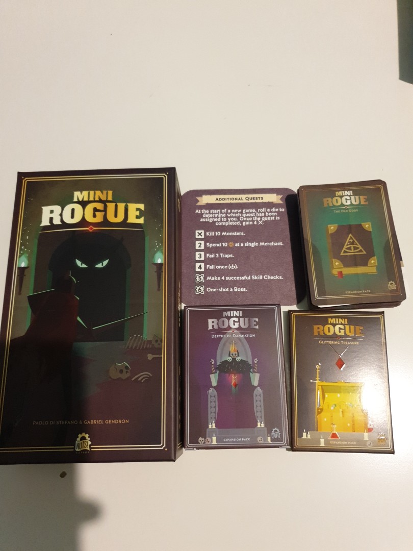 Mini rogue action : r/soloboardgaming