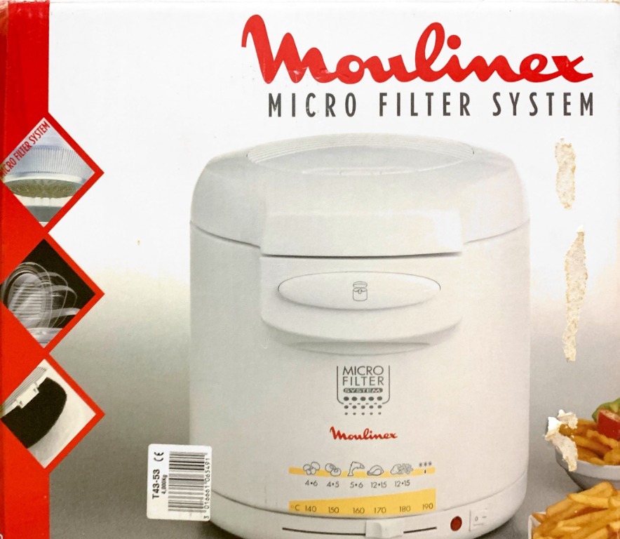 Moulinex Micro Filter System Deep Fryer, TV & Home Appliances, Kitchen