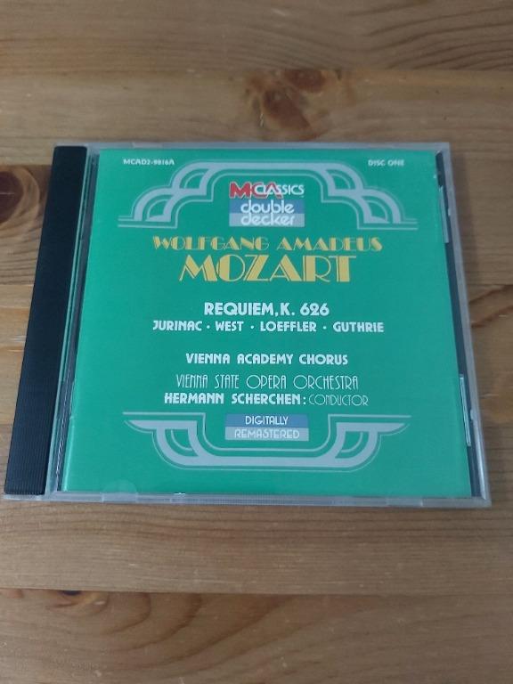Mozart : Requiem K626, Scherchen (conductor), Vienna State Opera