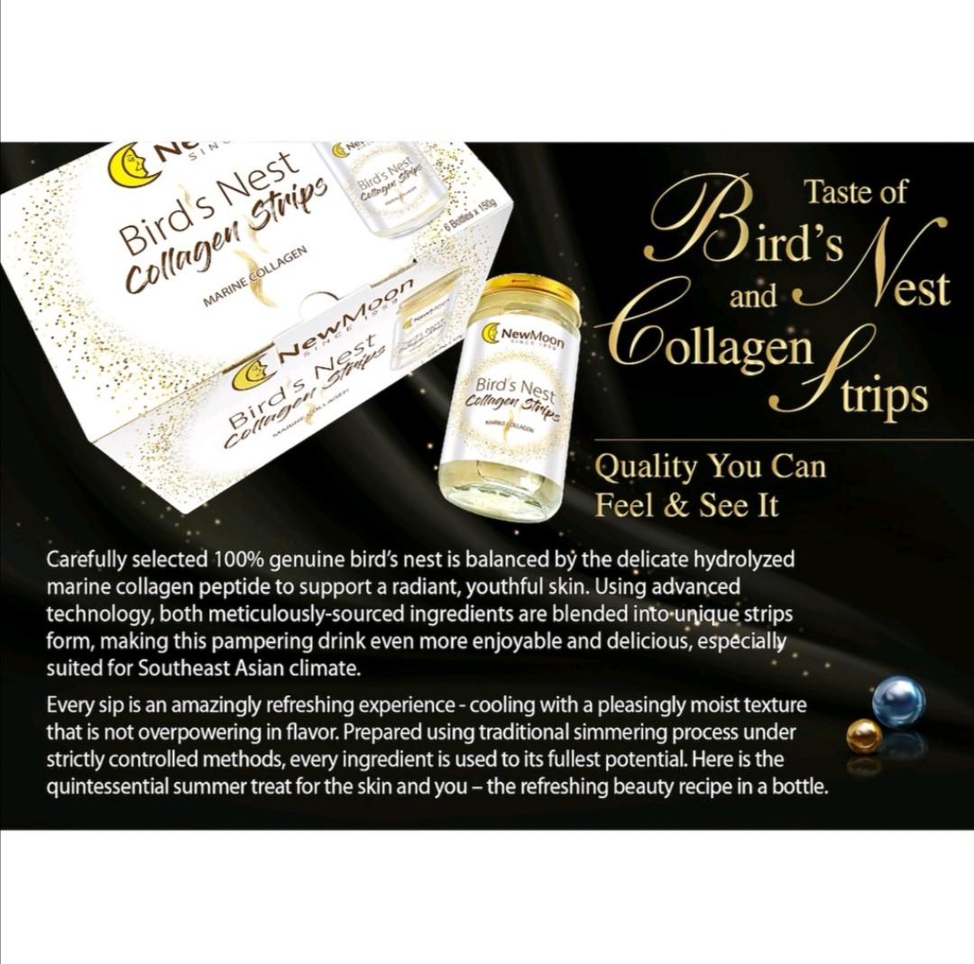 New Moon Bird’s Nest with Collagen Strips (6s x 150g), Health