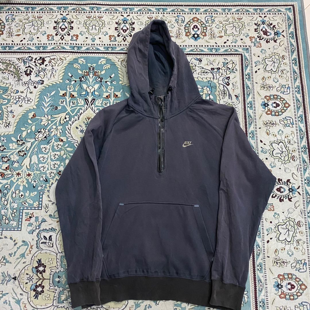 Half zip hoodie nike sales