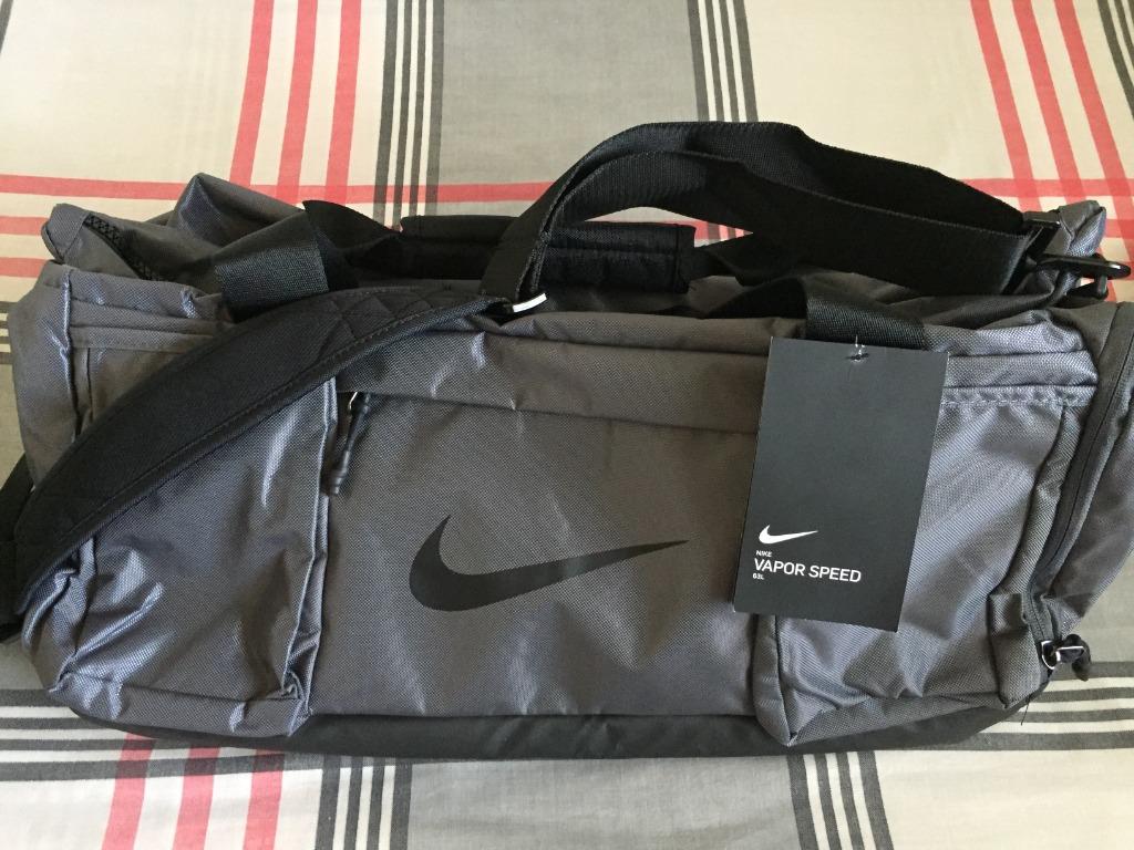 NIKE VAPOR SPEED DUFFEL BAG 63L Men s Fashion Bags Sling Bags