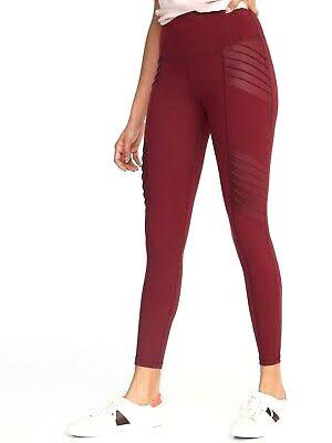 Old Navy Active High Rise Elevate Compression Go Dry Maroon Leggings Medium  Workout Yoga Pilates, Women's Fashion, Bottoms, Other Bottoms on Carousell