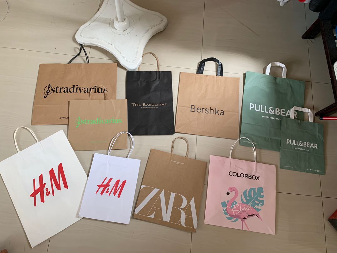 Bershka paper bag 2025