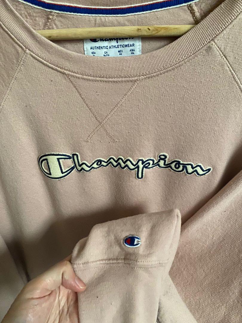 Champion nude sweatshirt hot sale
