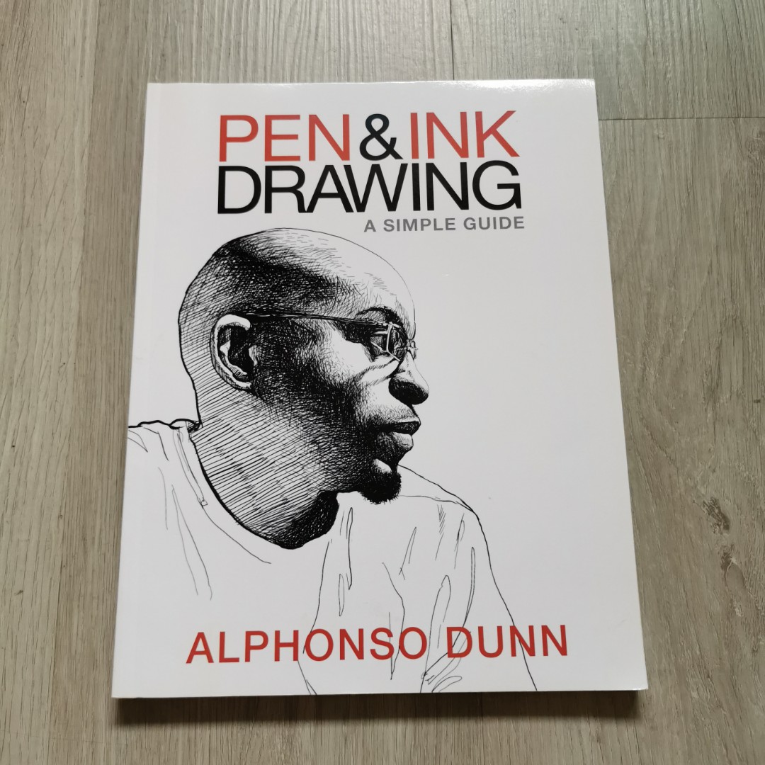 Pen & Ink Drawing (by Alphonso Dunn), Hobbies & Toys, Books & Magazines