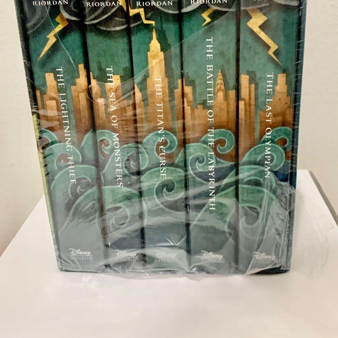 Percy Jackson and the Olympians Hardcover Hardbound Boxed Set Rick