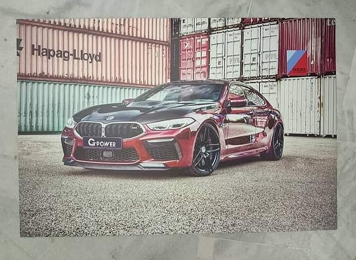 Wall Art Print Bmw M8 Car, Gifts & Merchandise