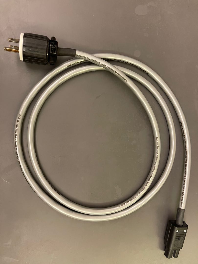Audio Note Isis main Power cable, 音響器材, 其他音響配件及設備 Carousell