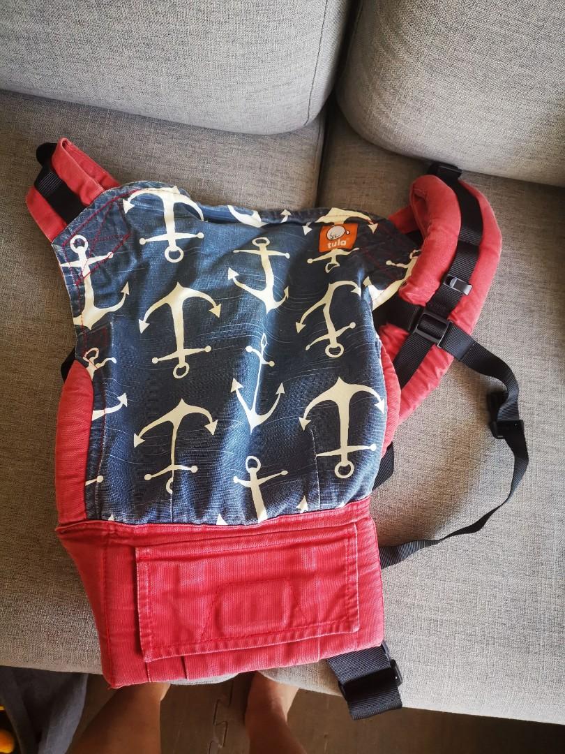 Preloved Full Set Tula Baby Carrier Anchor Design Unisex
