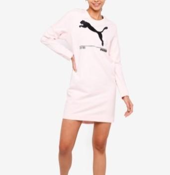 puma dress pink