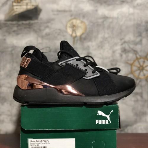 Puma muse black pink top