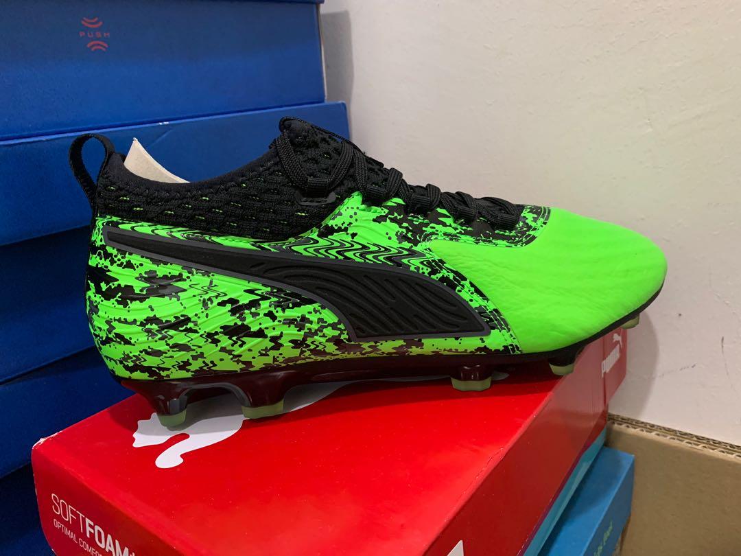 Puma one green hotsell
