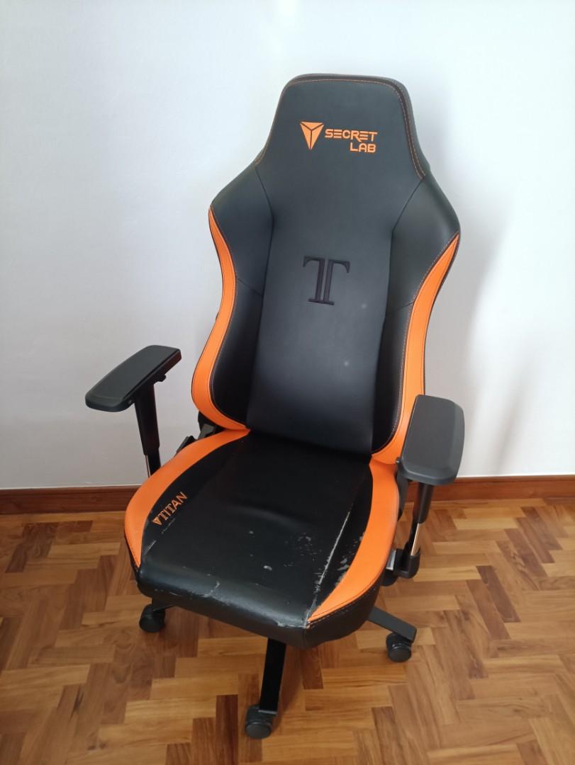 Secretlab Titan Amber Sept 2017