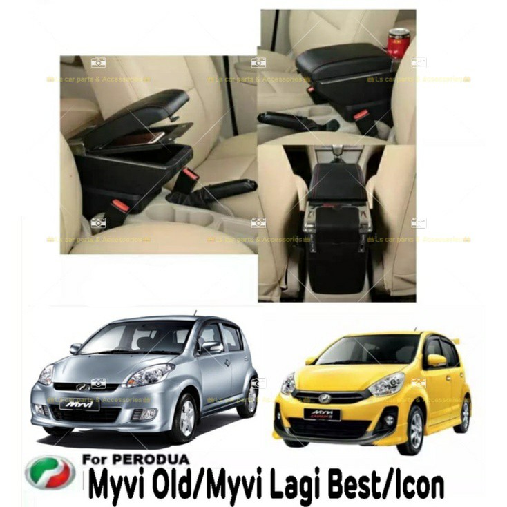 SELF PICKUP PERODUA MYVI SE1 SE2 EZI LAGI BEST ICON ARMREST