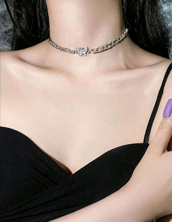Shein on sale butterfly choker