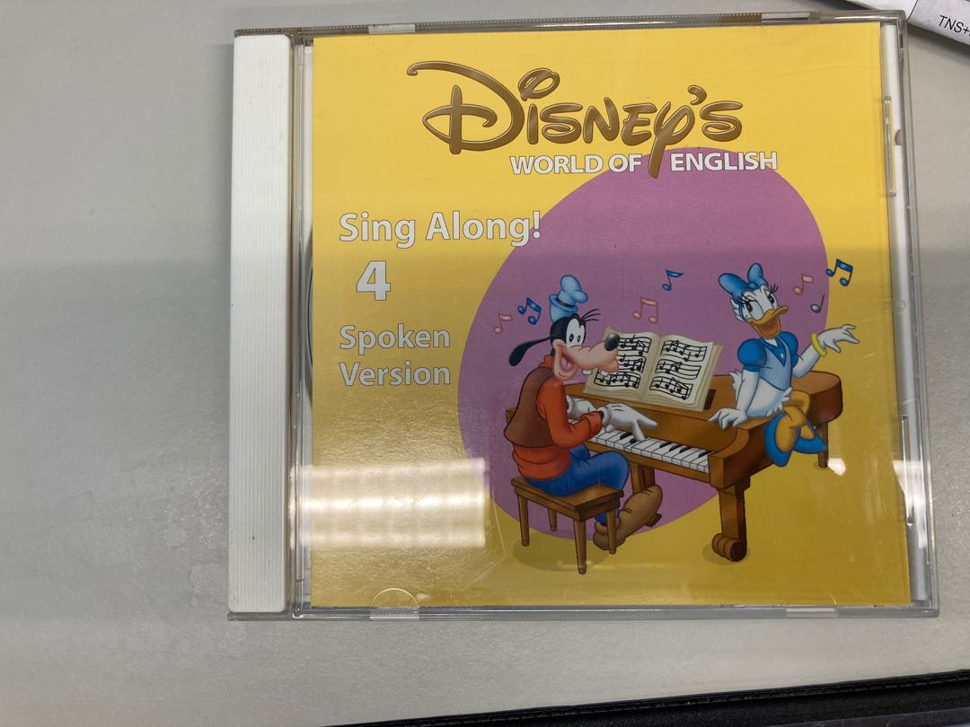 迪士尼美語世界Disney World of English DWE Sing Along Spoken
