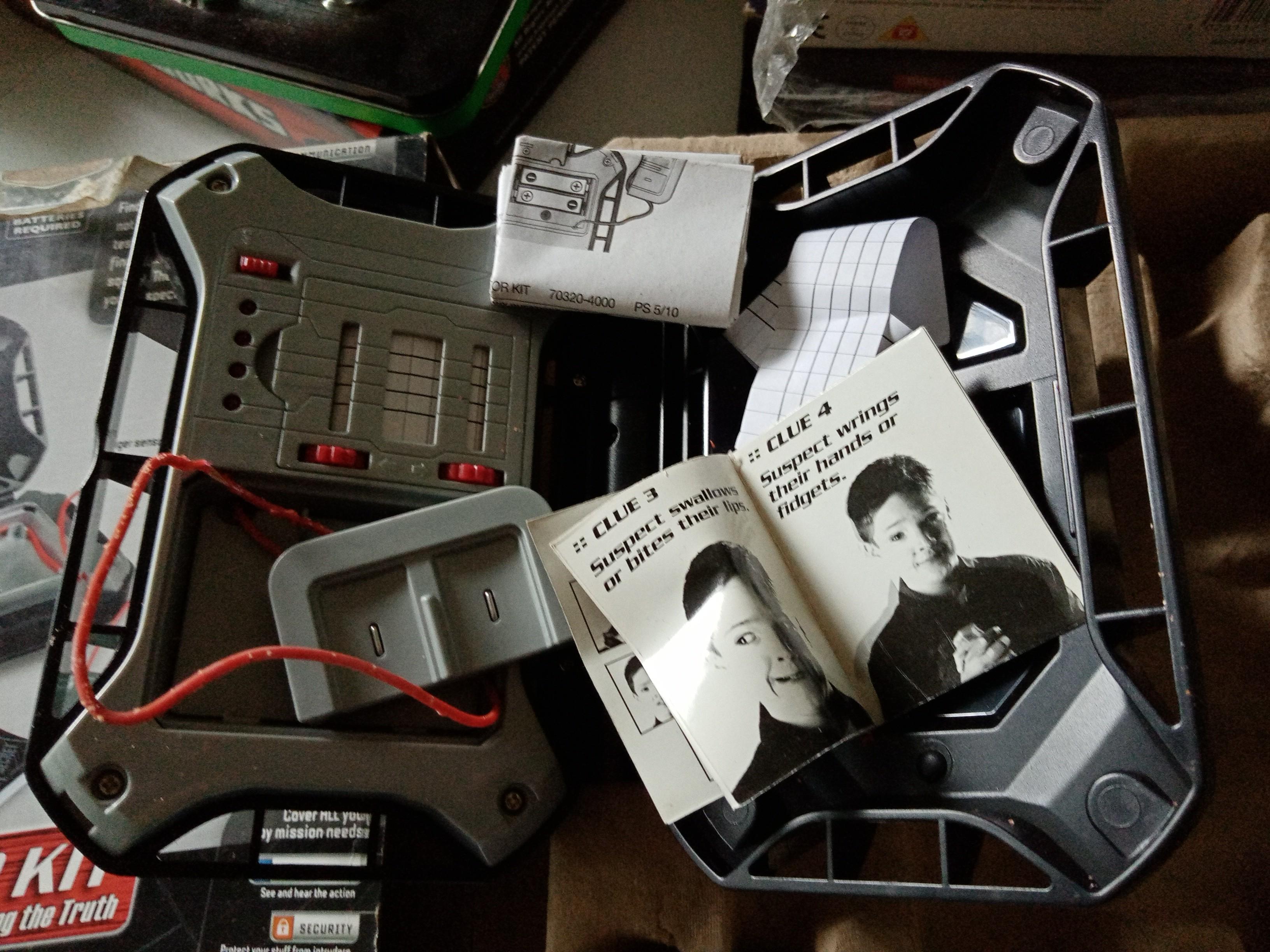 Spy Gear Lie Detector Kit, Hobbies & Toys, Toys & Games on Carousell