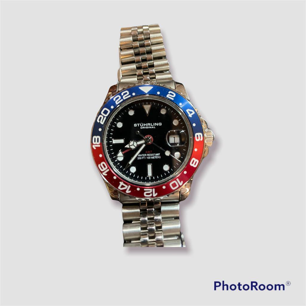 Stuhrling GMT watch Men s Fashion Watches Accessories Watches