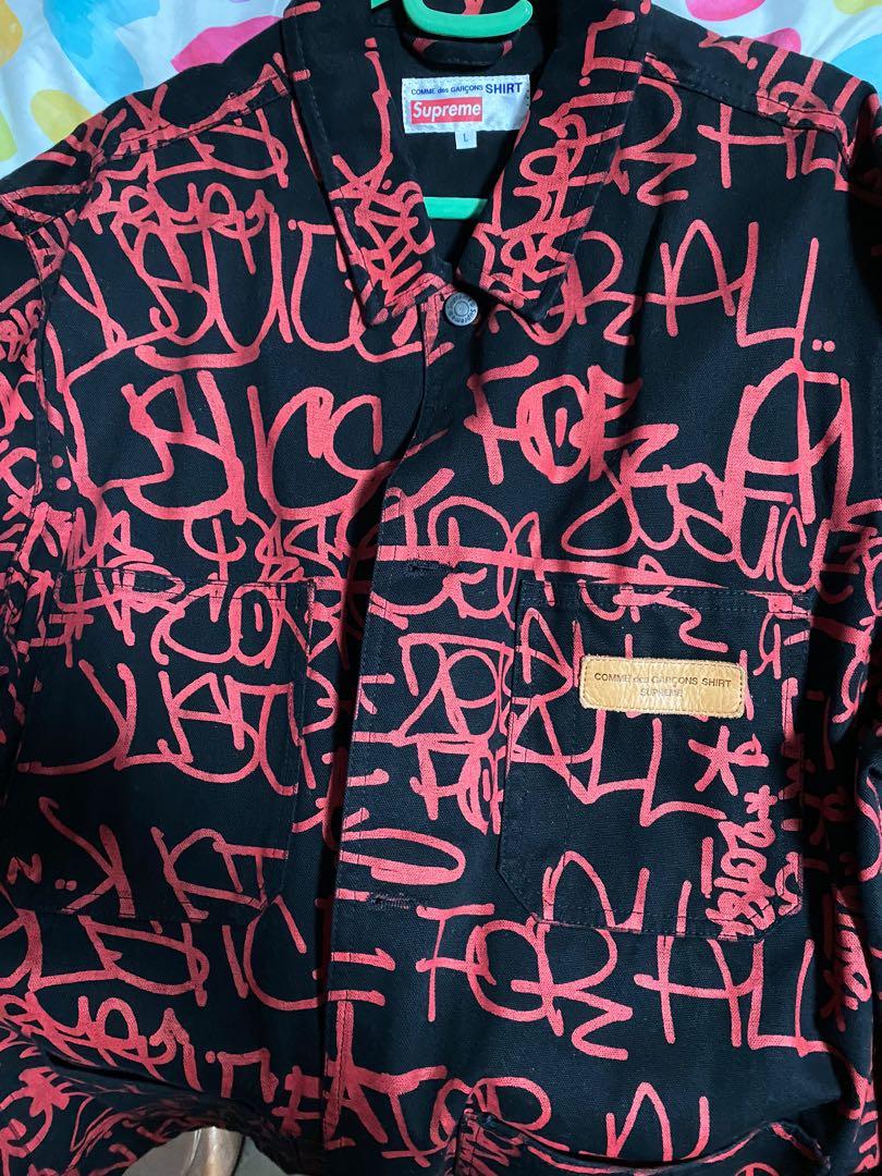 Cdg top denim jacket