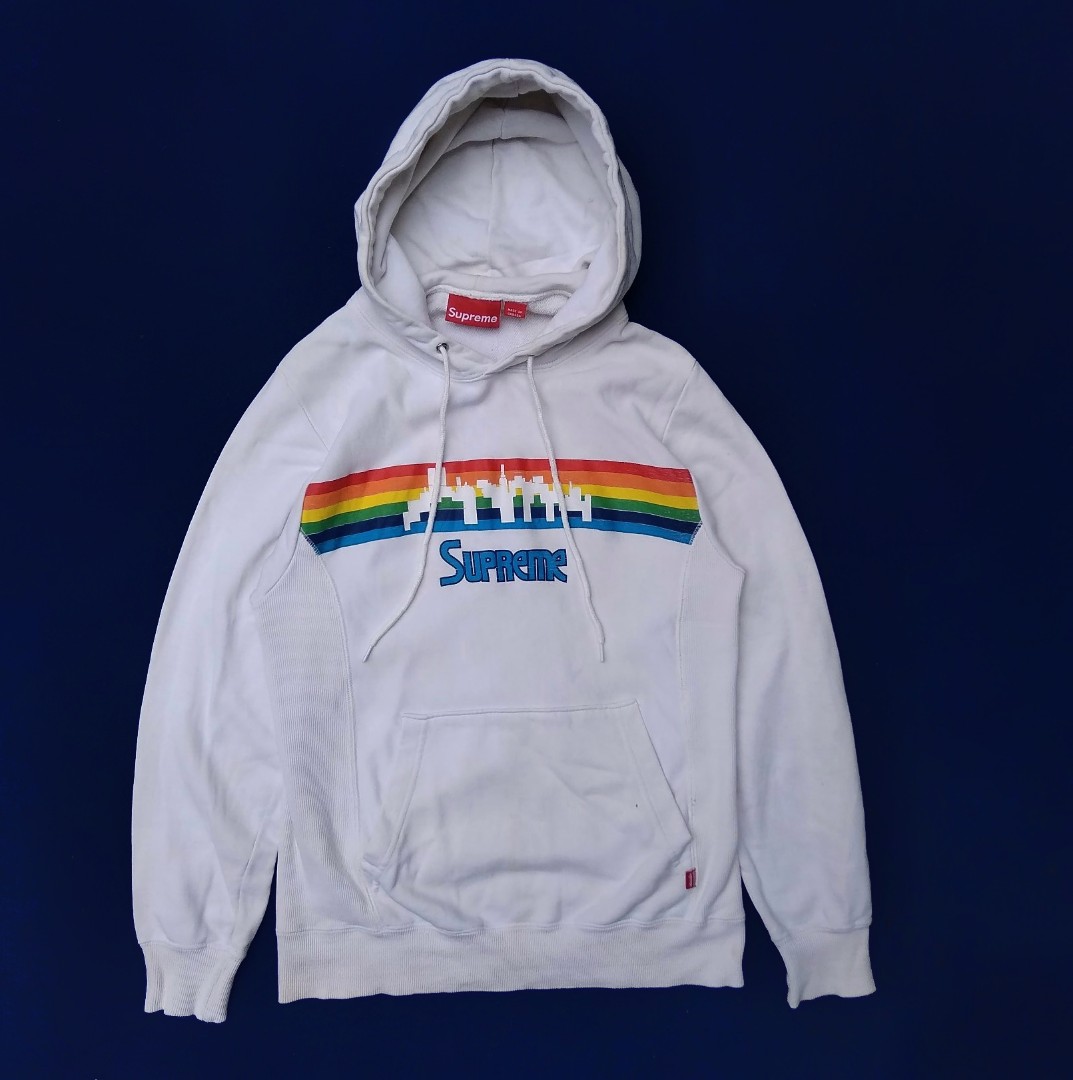 Rainbow top supreme hoodie
