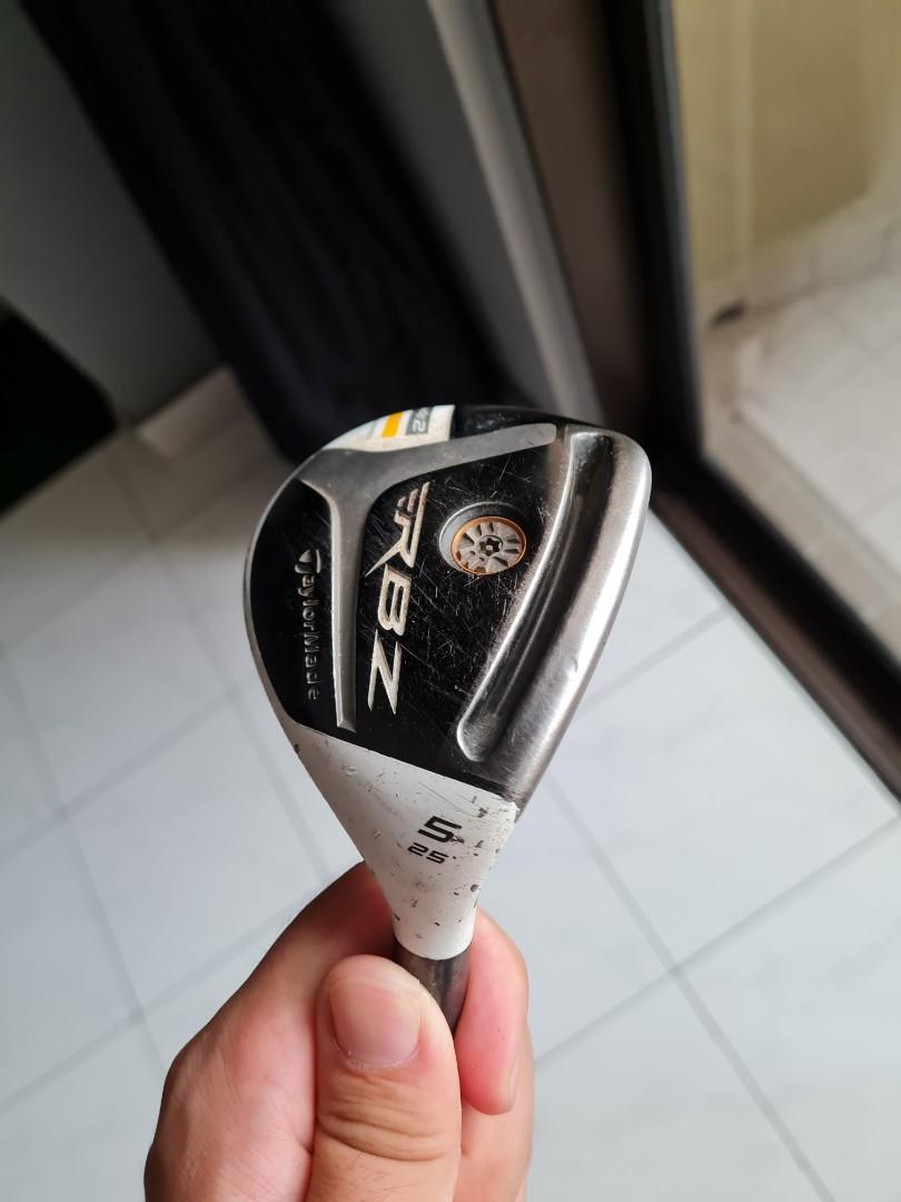 Taylormade RBZ 5 hybrid 25 degree regular flex shaft golf club