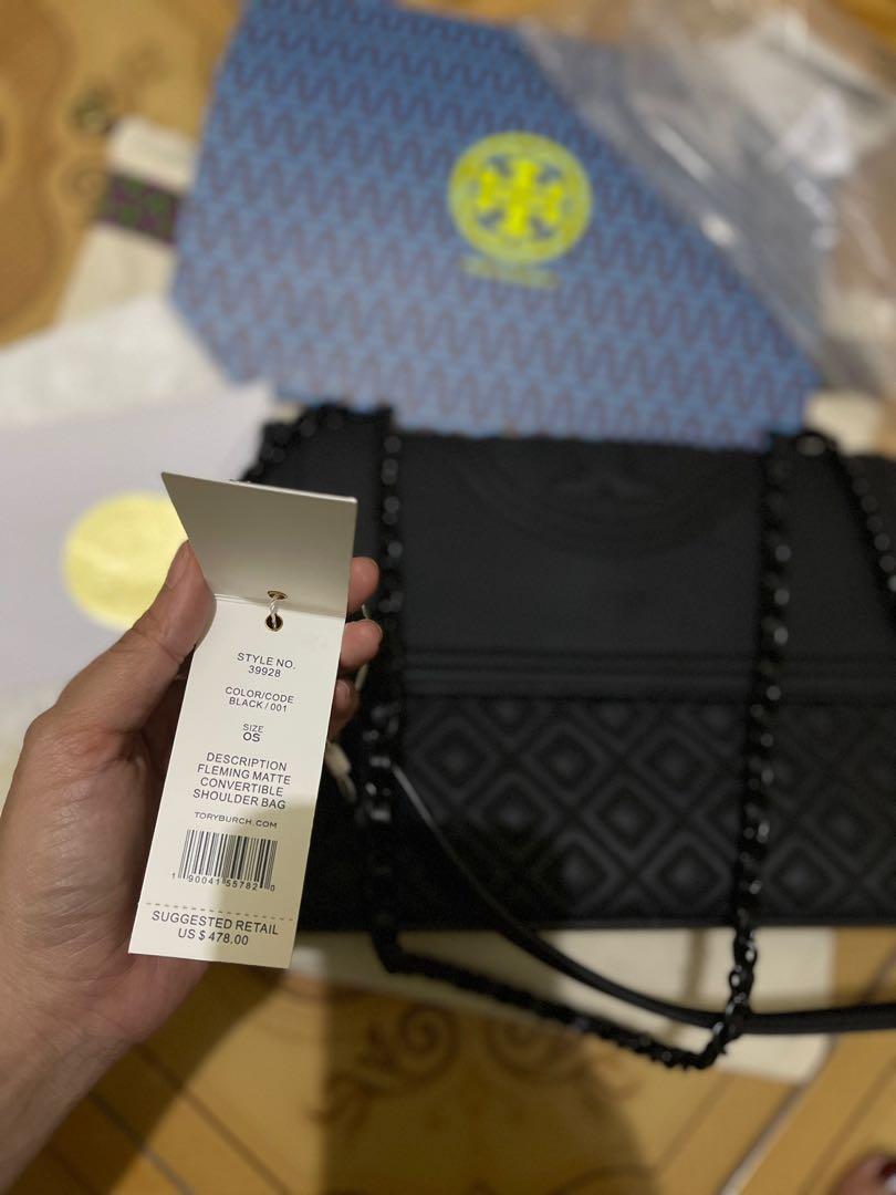 Tory Burch Fleming Matte Convertible