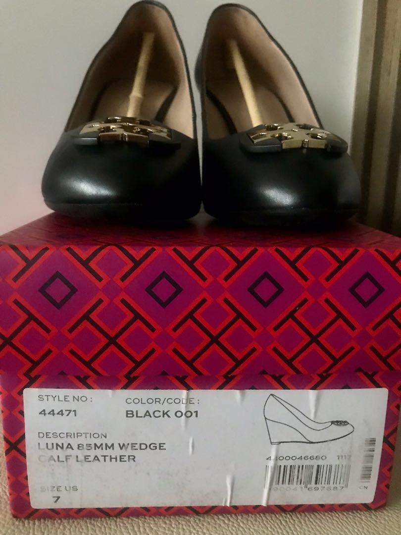 Tory burch best sale luna 85mm wedge
