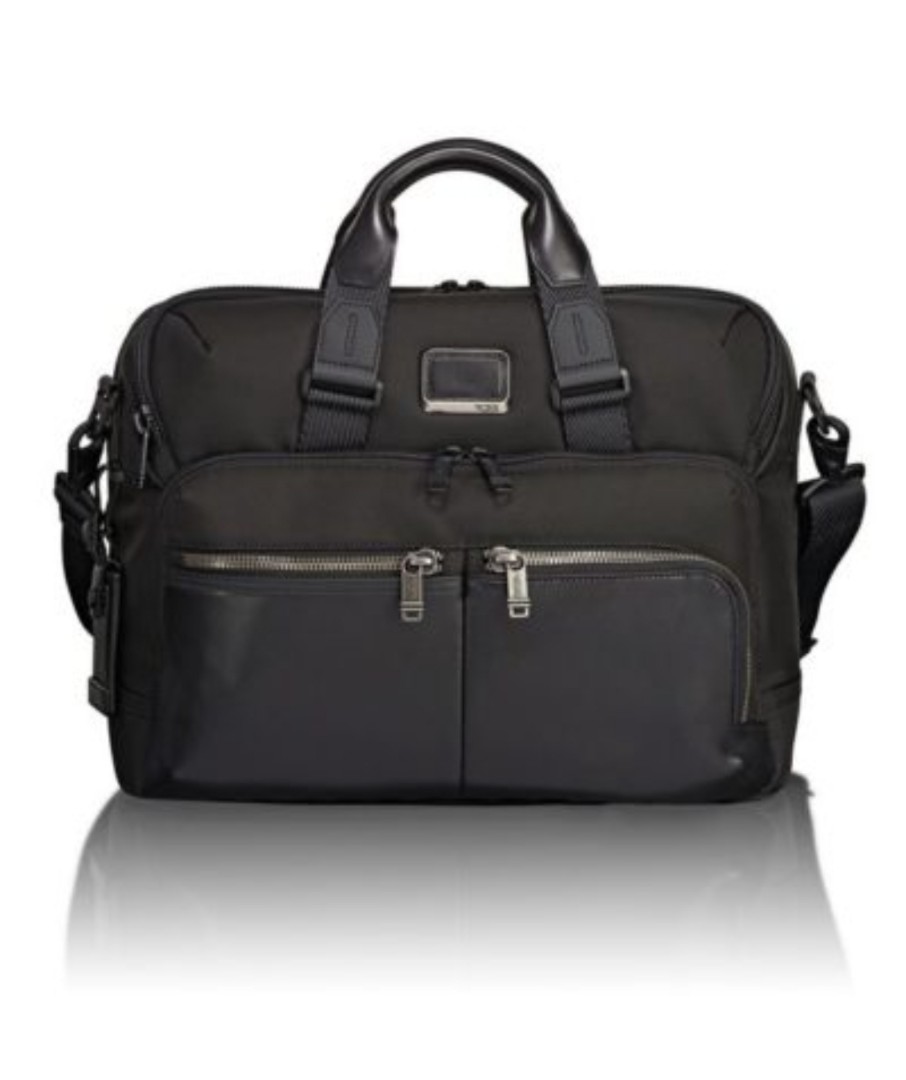 tumi alpha bravo briefcase
