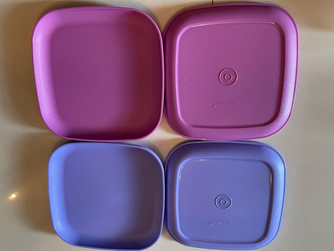 Tupperware snack plate/ picnic plate, Furniture & Home Living