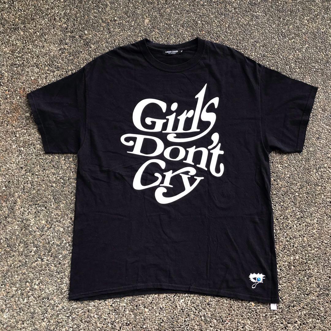 Undercover x Verdy “Girls Don't Cry” T shirt, Luxury, Apparel on Carousell