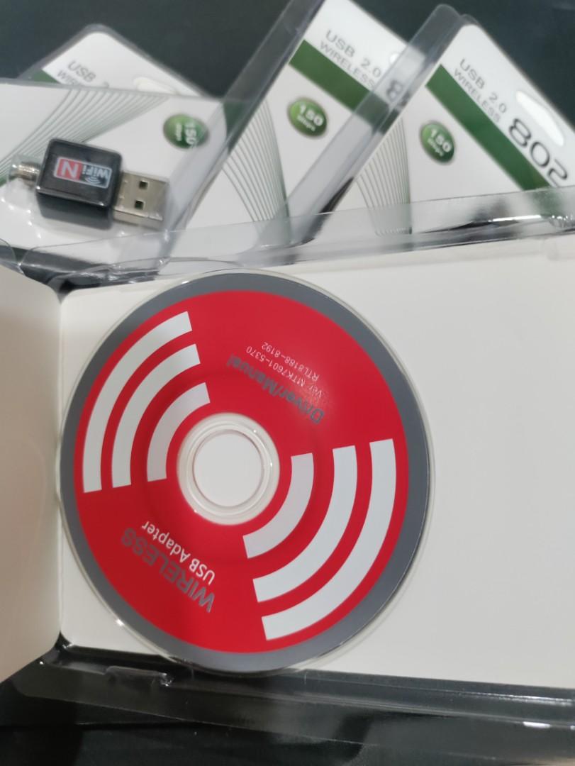 USB Wireless WiFi Adapter (Category: Cables & Adaptors) located in Cainta. Submitted by whiteelephantph (Listing ID 1115527810, Image 2). Description: brand new. Limited stocks ₱200 each Plug and play windows10 With cd-drive for older os version Meet-up or lalamove Pm is the key!.