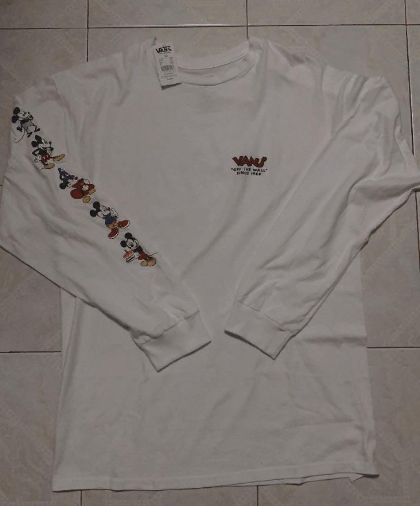 Vans mickey store long sleeve
