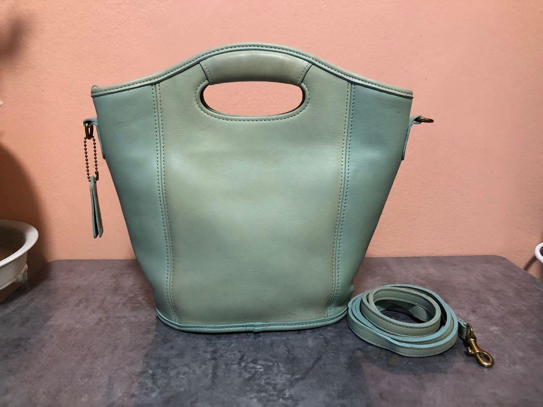 Seafoam coach purse sales