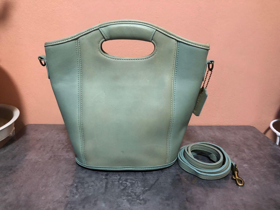 Coach seafoam purse store