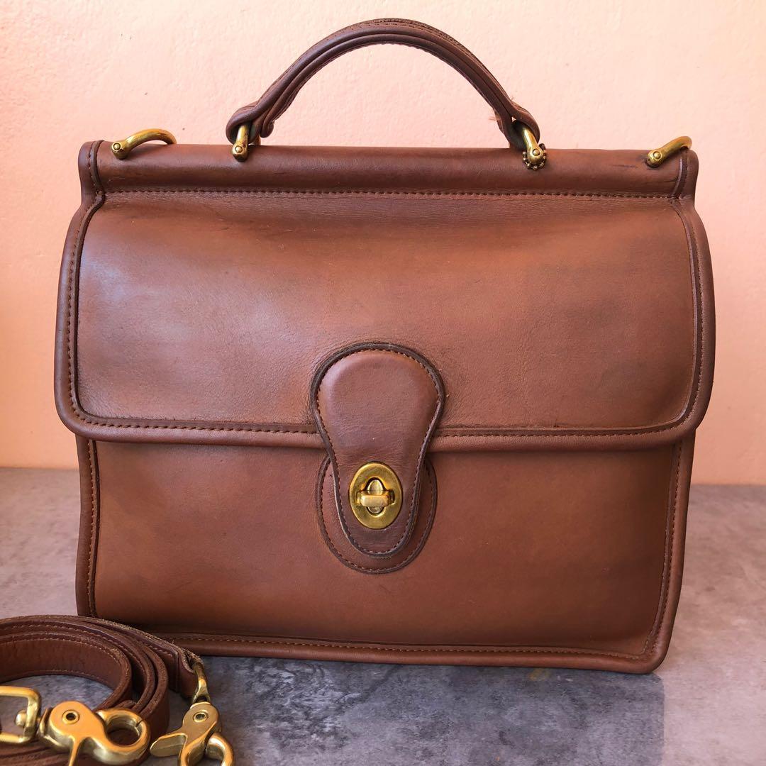 Coach willis british tan clearance