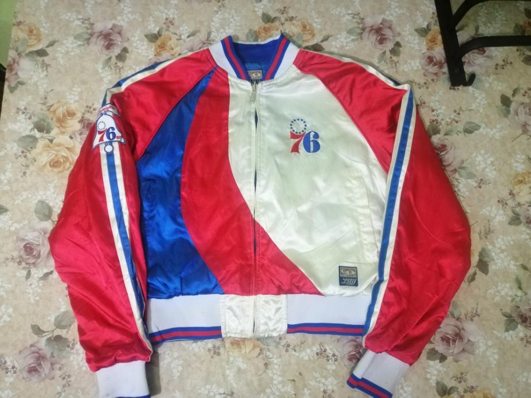 76ers vintage jacket