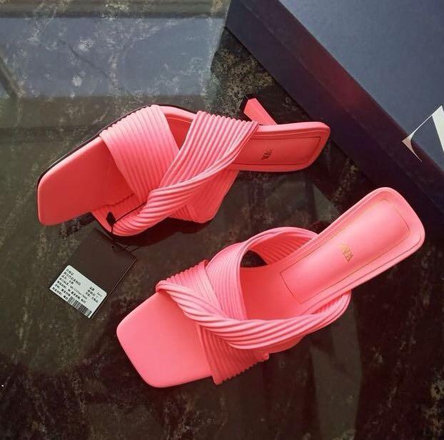 ZARA HEELS SANDALS NEW SALE✓, Fesyen 