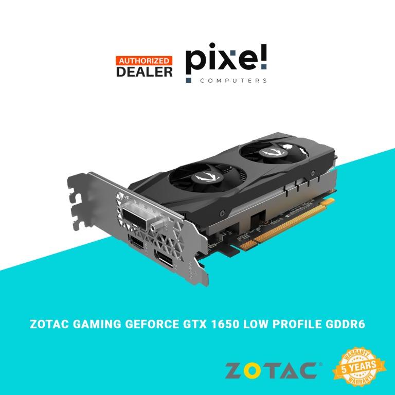 ZOTAC GeForce GTX 1650 LP GDDR6 グラフィックスボード ZT-T16520H