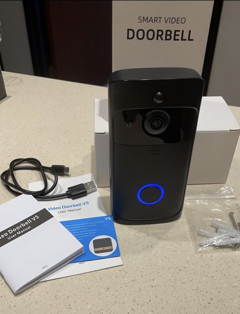 Video Doorbell Camera Wireless Wifi [2021 Upgrade] Ip5 Waterproof