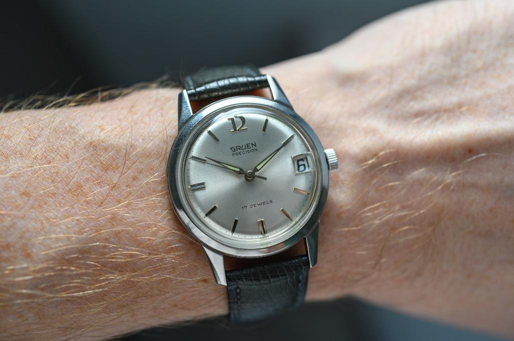 Gruen precision watch 17 jewels sales