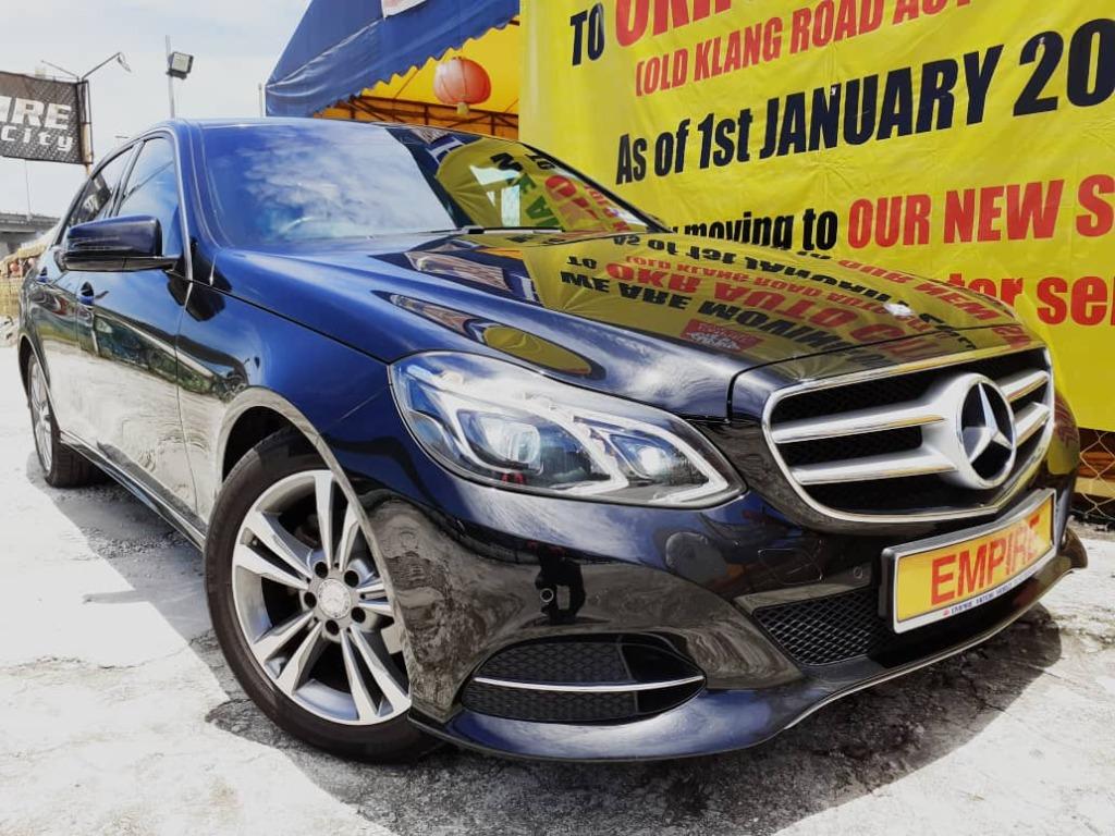 2015 Mercedes Benz E Class E200 Amg Line 2 0 A Cgi Sport Turbo Avantgarde New Facelift