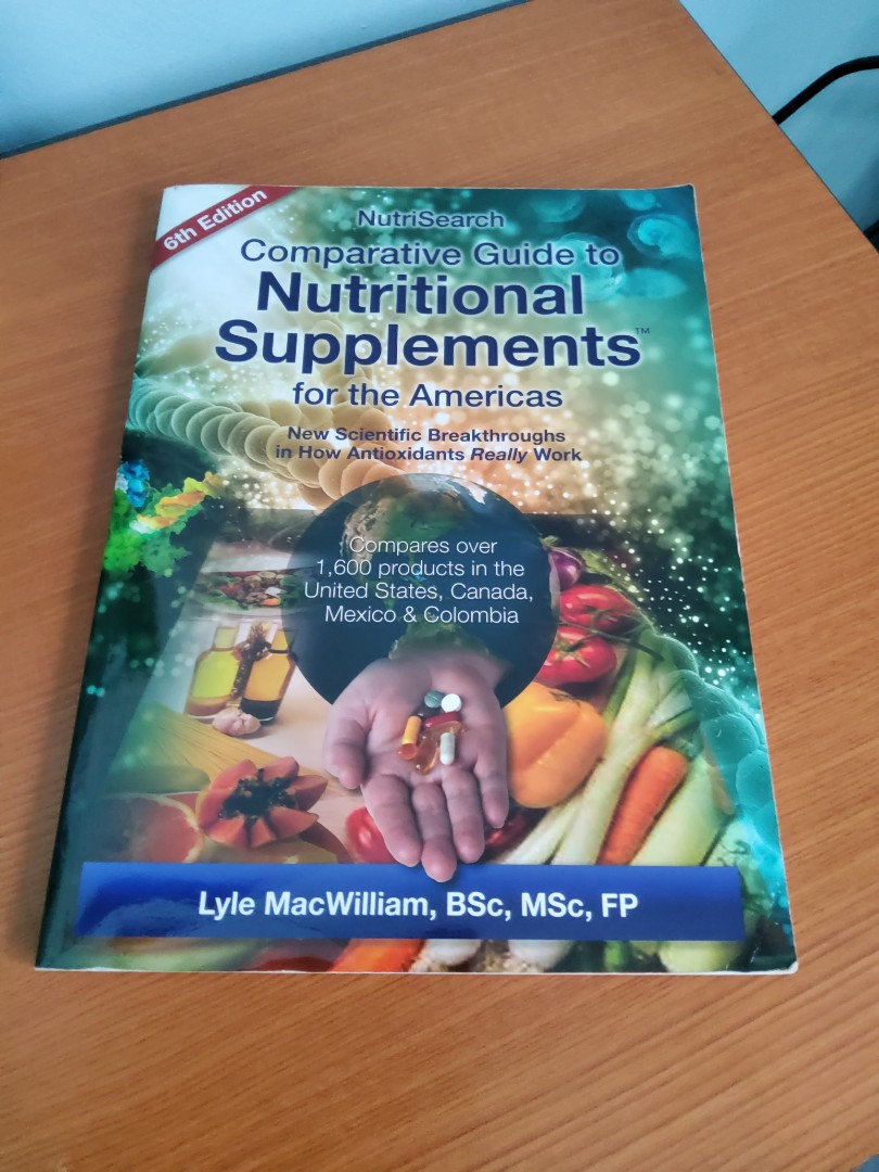 6th Edition Nutrisearch Comparative Guide To Nutritional Suppliments Hobbies Toys Books Magazines Textbooks On Carousell