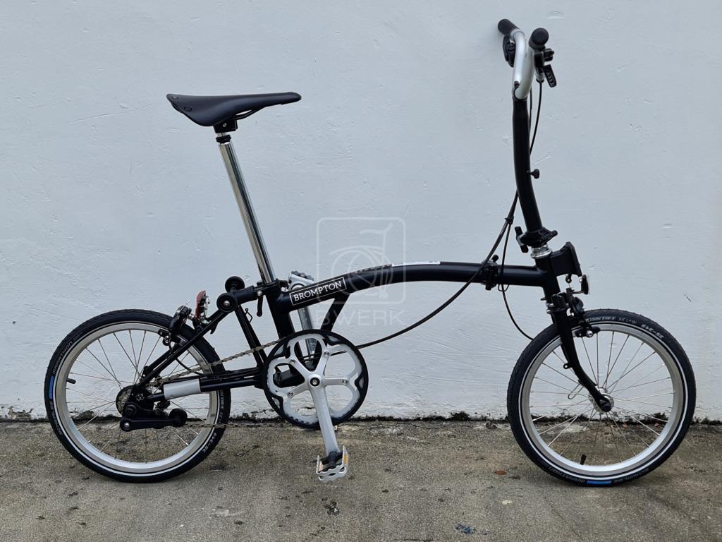 BNIB Brompton M1E Black 2021 Aug
